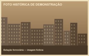Estação ferroviária (imagem fictícia)